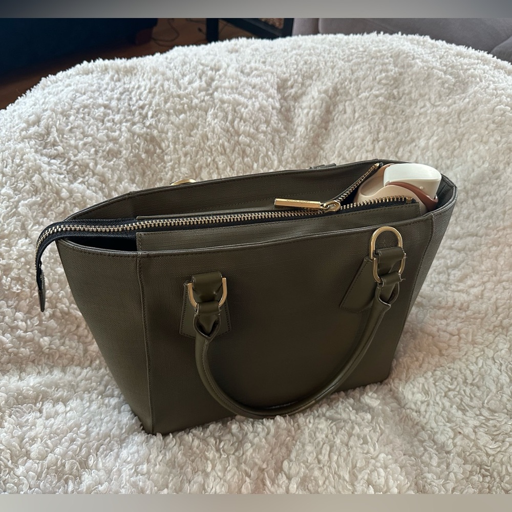 Olive Green Dagne Dover bag - Picture 6 of 15